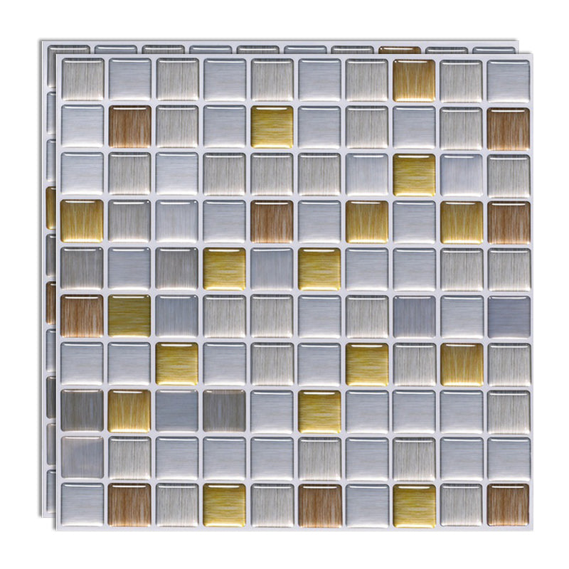 Modern Peel and Stick Backsplash Wall Tile PVC Peel & Stick Field Tile