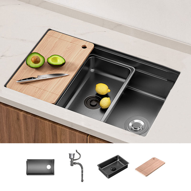 Modern Style Kitchen Sink Stainless Steel Rectangle Shape Kitchen Sink