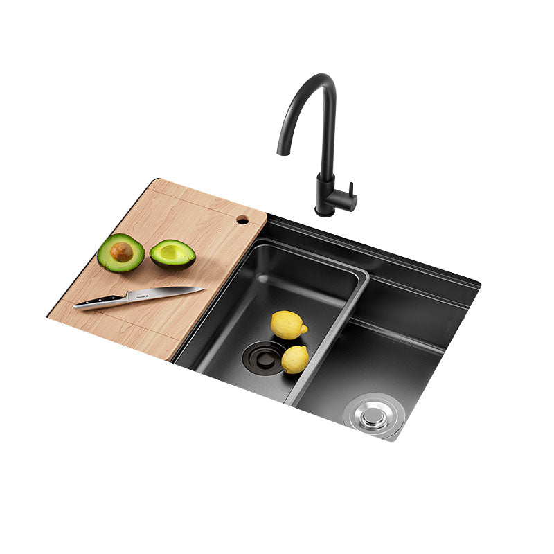 Modern Style Kitchen Sink Stainless Steel Rectangle Shape Kitchen Sink