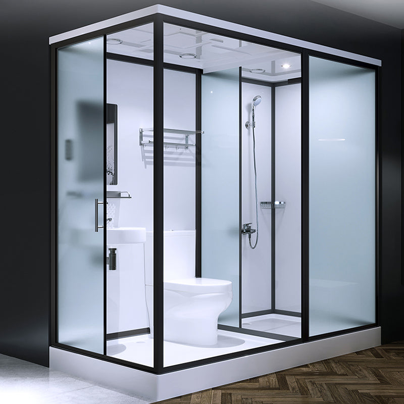 Sliding Shower Enclosure Framed Shower Enclosure with Tempered Glass