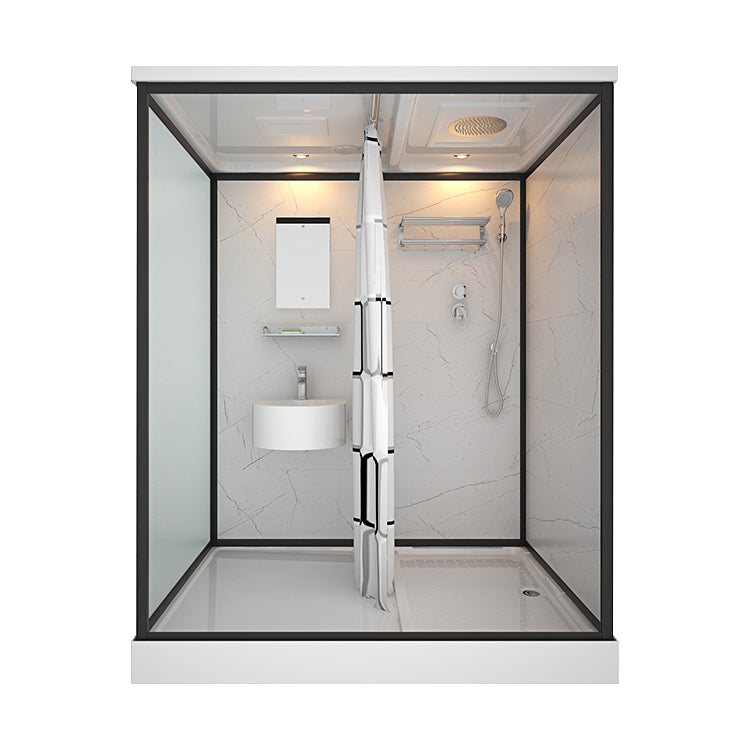 Sliding Shower Enclosure Framed Shower Enclosure with Tempered Glass