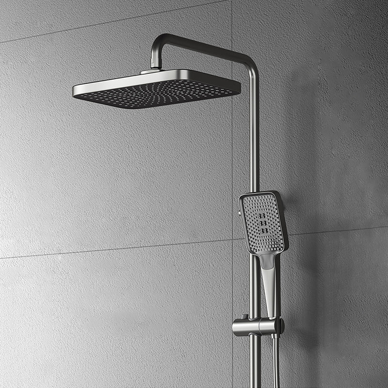 Modern Brass Shower Faucet Valve Included Wall Mounted Shower Combo