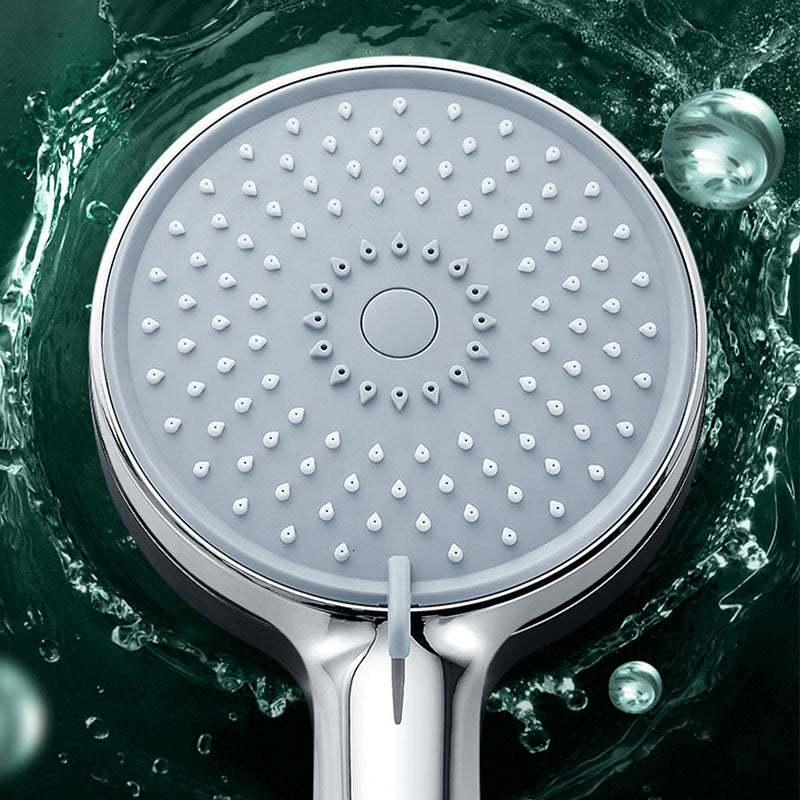 Rain Fall Handheld Shower Head High Flow 3-Spray Patterns Wall-Mount Showerhead