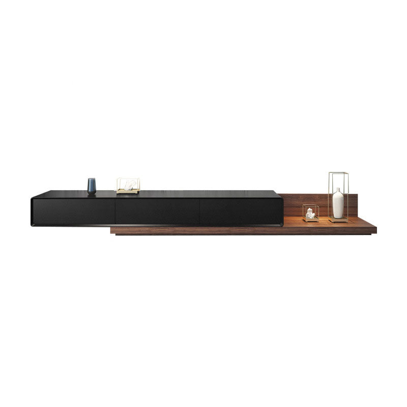 Scandinavian TV Media Console Wood Stand Console for Living Room