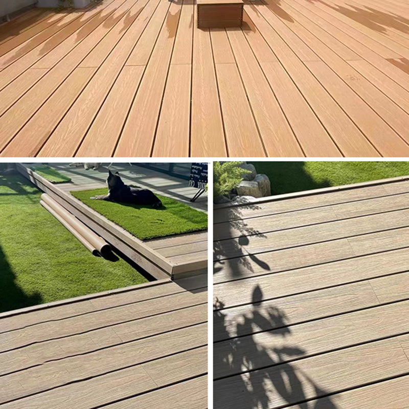 Deck Plank Wooden Outdoor Waterproof Rectangular Floor Board