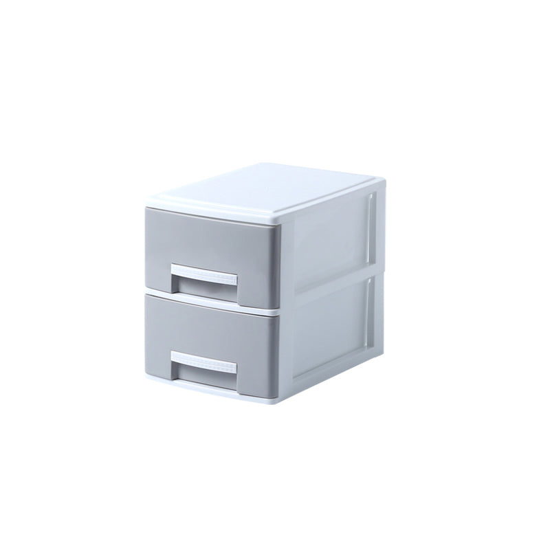 Drawers Filing Cabinet Plastic Vertical File Cabinet for Home and Office