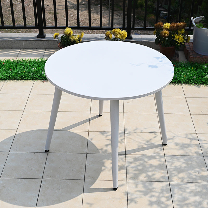 Modern Outdoor Aluminum Patio Table Water and Fire Resistant Patio Table