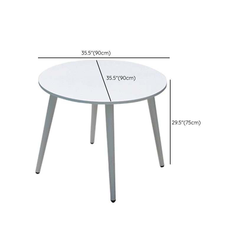 Modern Outdoor Aluminum Patio Table Water and Fire Resistant Patio Table