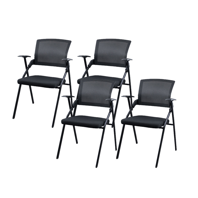 33.54 Inch H Contemporary Conference Chair Metal Office Chair with Arm