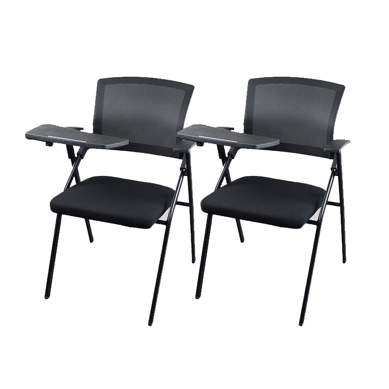 33.54 Inch H Contemporary Conference Chair Metal Office Chair with Arm