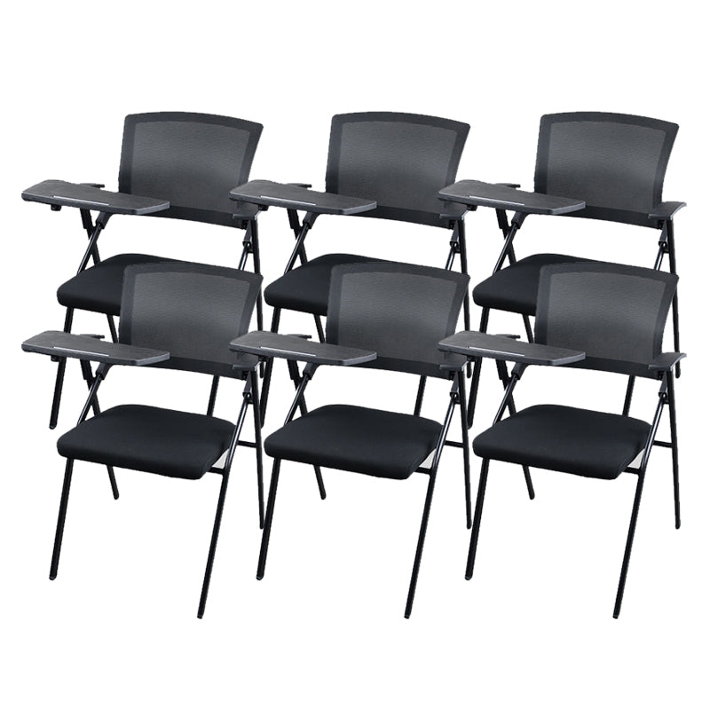 33.54 Inch H Contemporary Conference Chair Metal Office Chair with Arm