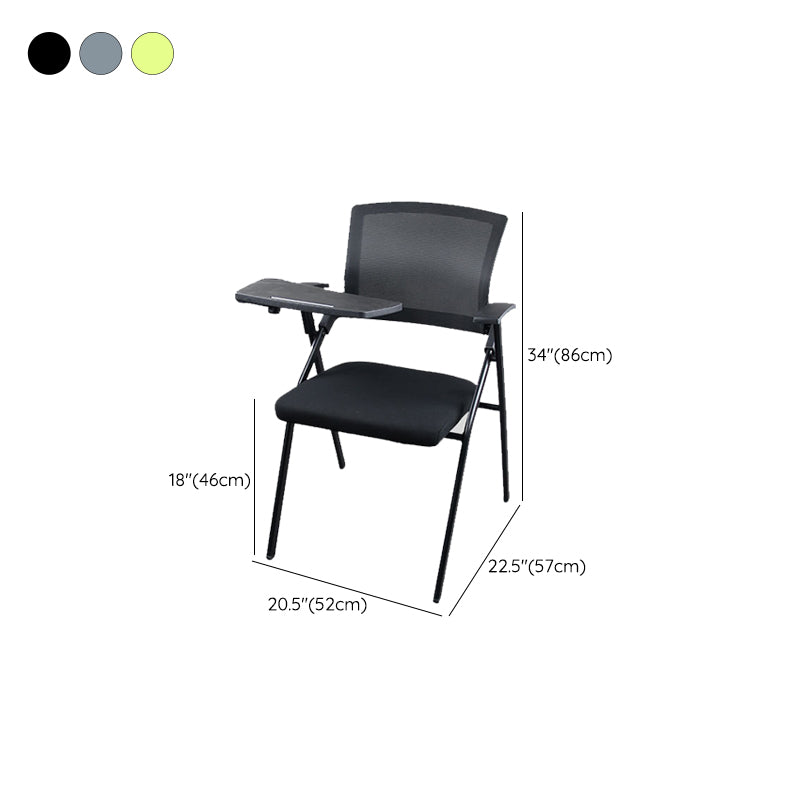 33.54 Inch H Contemporary Conference Chair Metal Office Chair with Arm