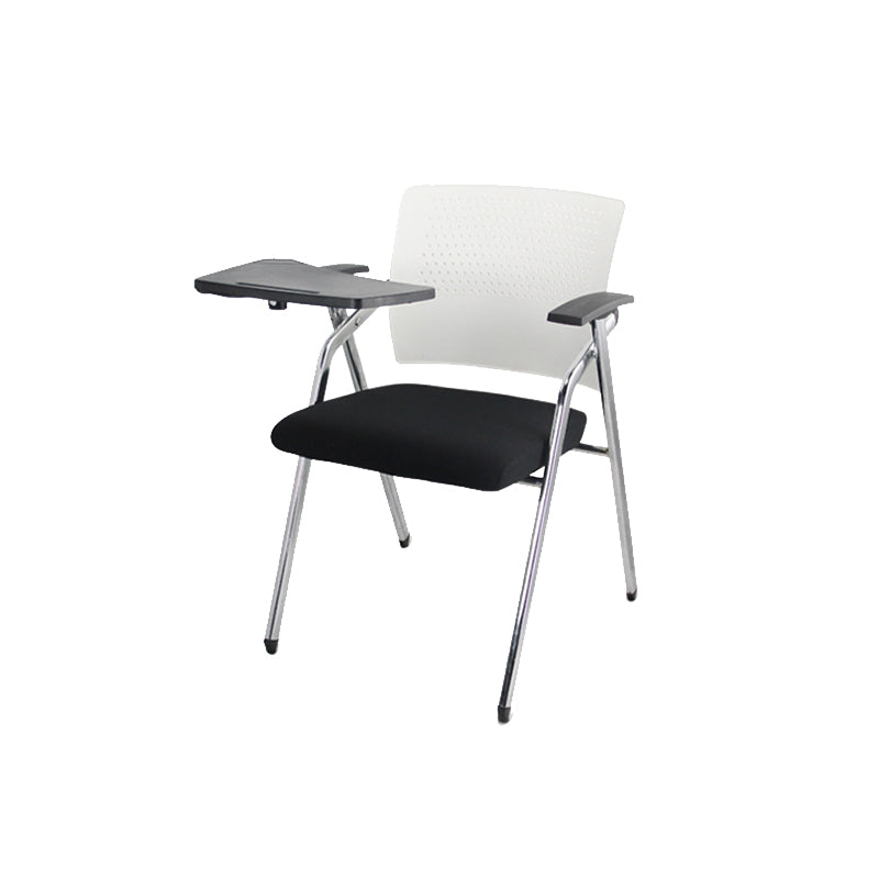 Contemporary Conference Chair Metal Frame Desk Chair with Arm