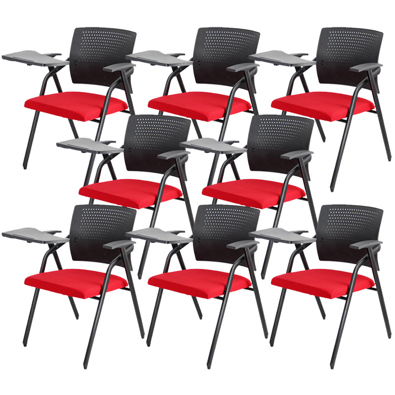 Contemporary Conference Chair Metal Frame Desk Chair with Arm