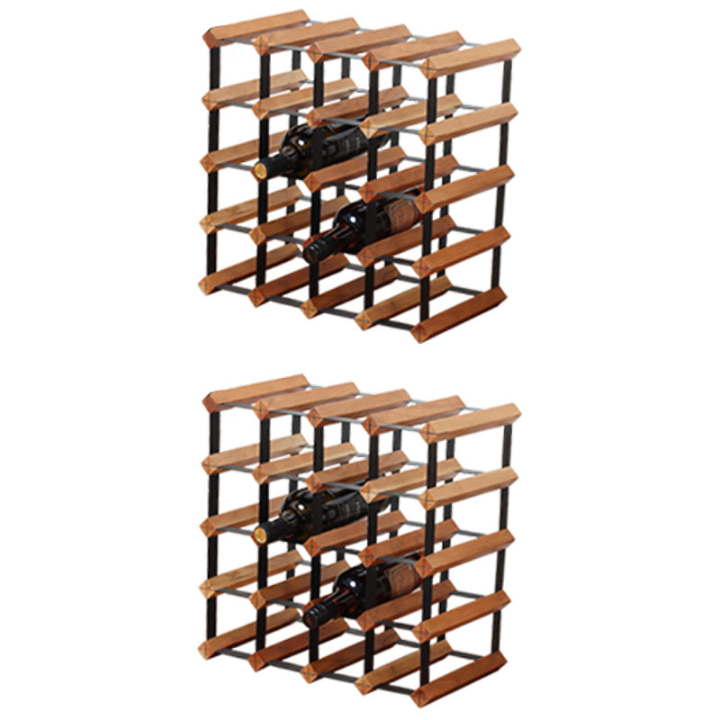 Tabletop Wine Rack Solid Wood Wine Bottle Rack for Living Room