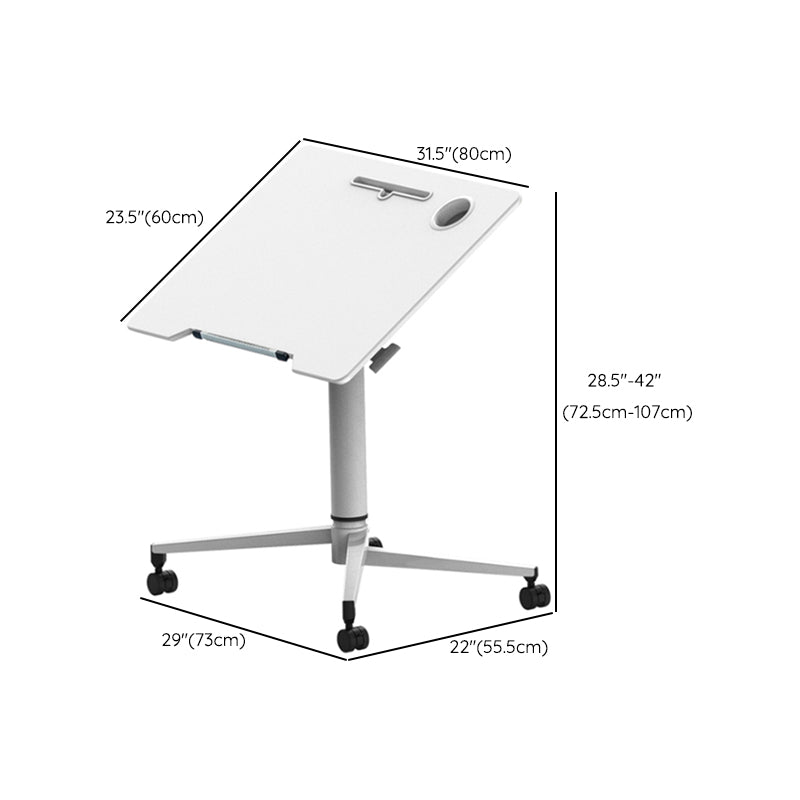 Rectangular Shaped Standing Desk Multiple Colors Writing Desk for Office