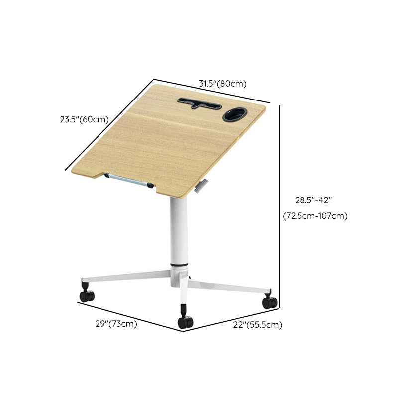 Rectangular Shaped Standing Desk Multiple Colors Writing Desk for Office