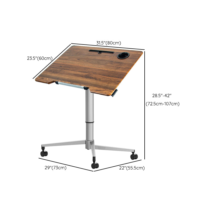 Rectangular Shaped Standing Desk Multiple Colors Writing Desk for Office