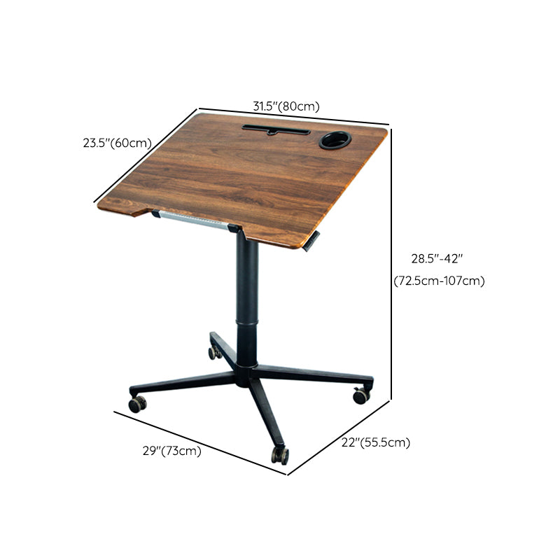 Rectangular Shaped Standing Desk Multiple Colors Writing Desk for Office