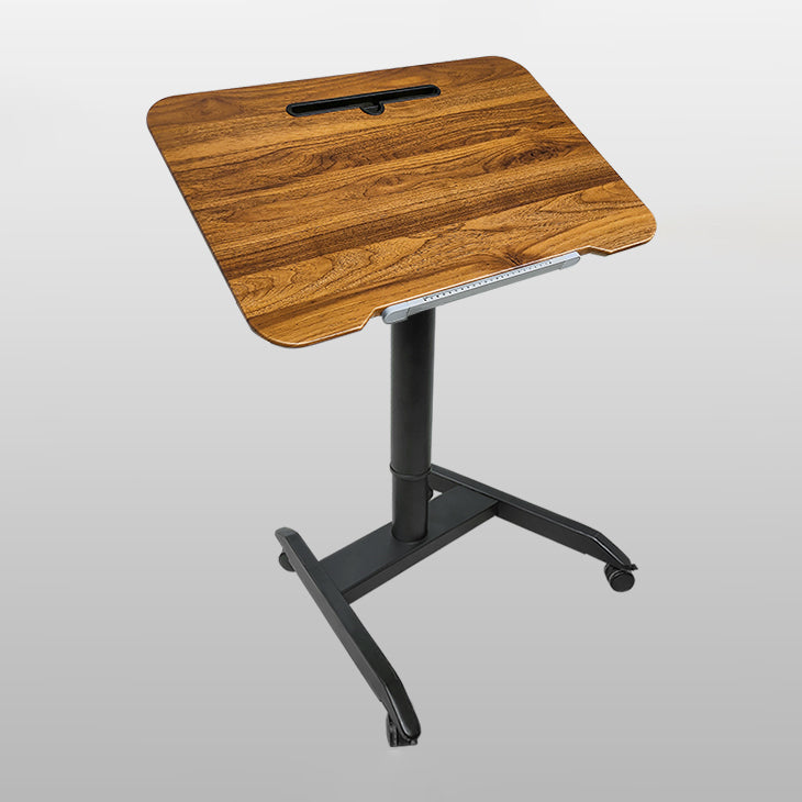 Rectangular Shaped Standing Desk Brown/Black/White Writing Desks for Office