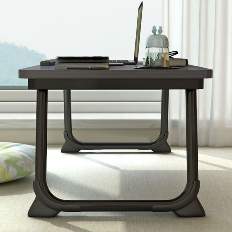 Contemporary Artificial Wood Writing Desk Folding Office Desk for Office