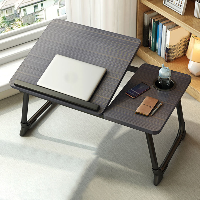 Contemporary Artificial Wood Writing Desk Folding Office Desk for Office