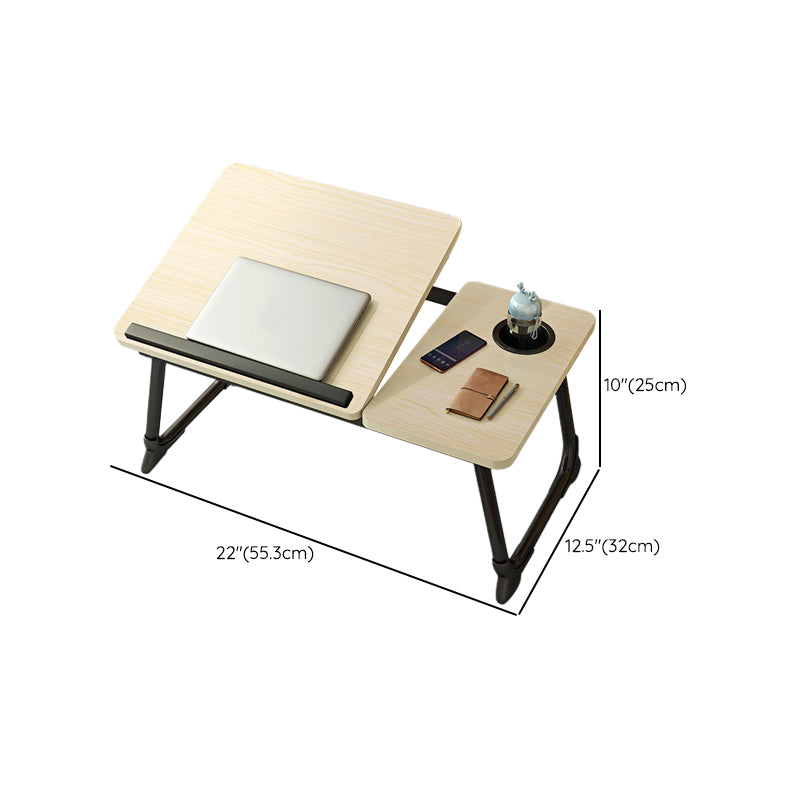 Contemporary Artificial Wood Writing Desk Folding Office Desk for Office