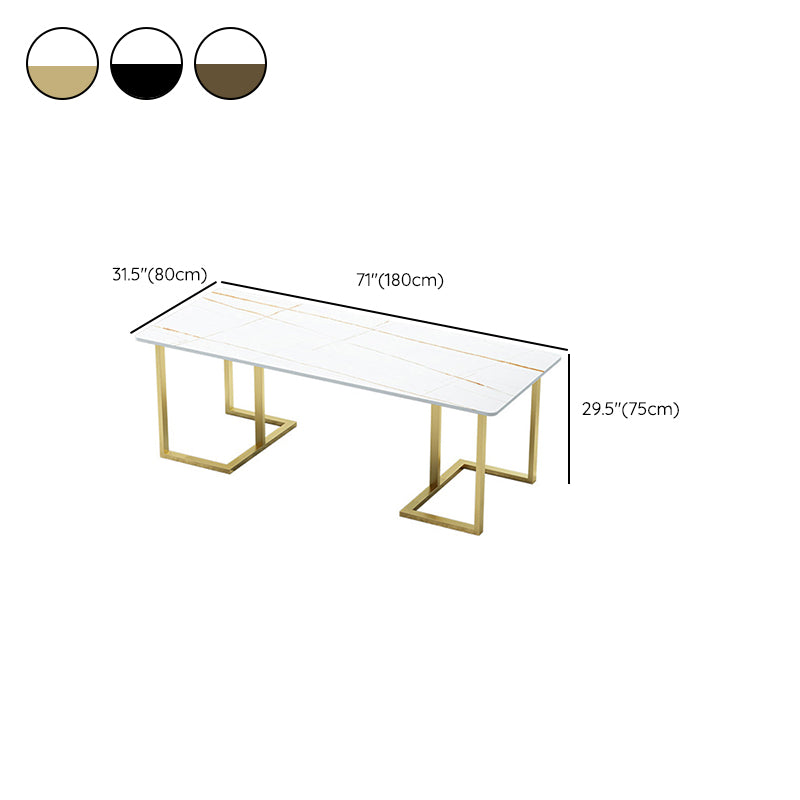 Contemporary 29.53-inch Tall Office Desk Curved White Writing Desk