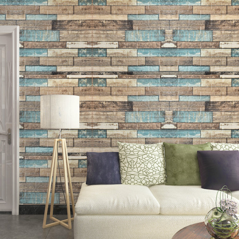 3D Embossed Interior Wall Paneling Peel and Stick Square Wall Paneling