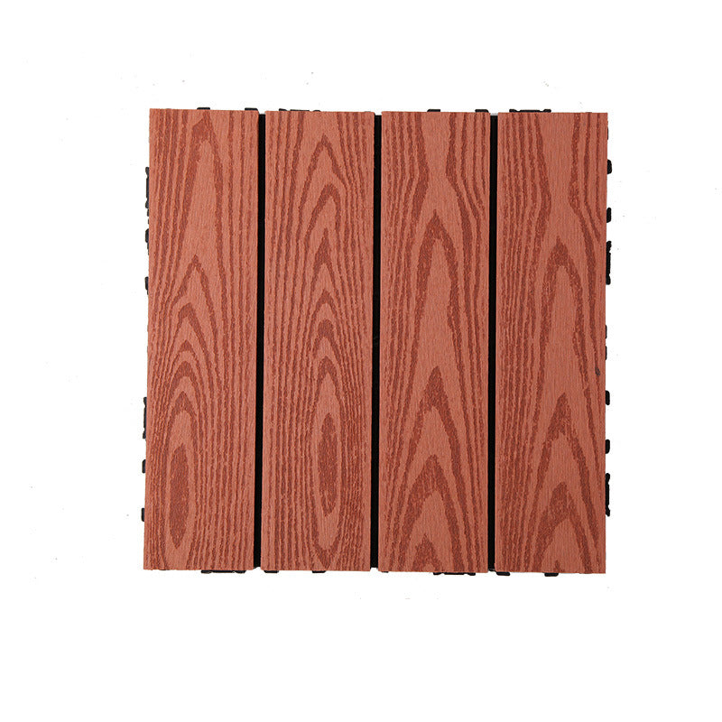 Rectangle Engineered Floor Tile Water Resistant Parquet Wooden Floor for Balcony