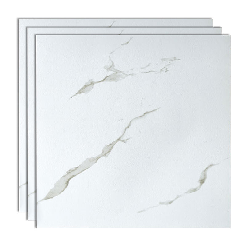 Indoor Square Vinyl Tile Peel and Stick Dirt Resistant Vinyl Tile