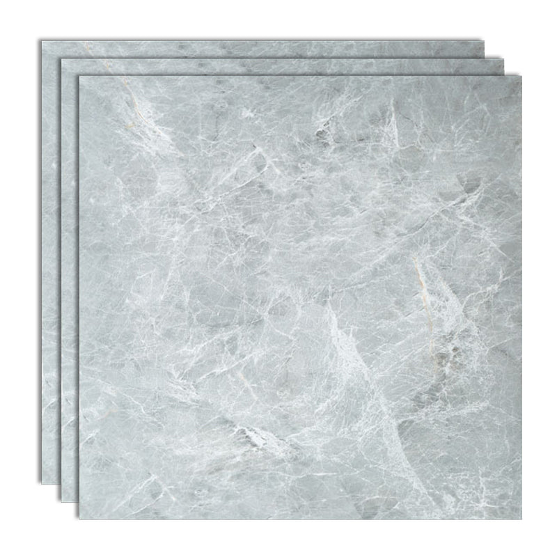 Indoor Square Vinyl Tile Peel and Stick Dirt Resistant Vinyl Tile