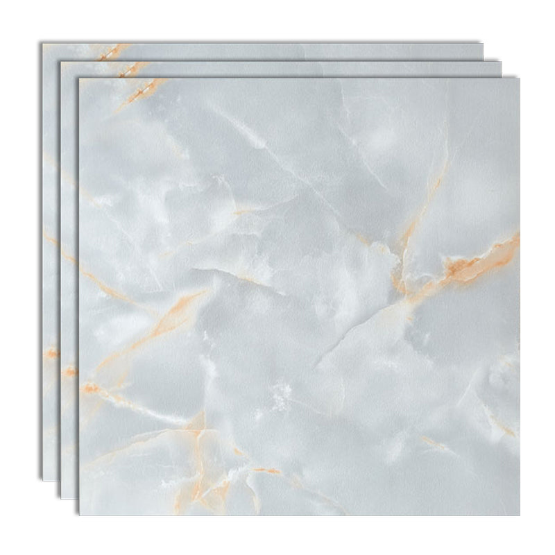 Indoor Square Vinyl Tile Peel and Stick Dirt Resistant Vinyl Tile