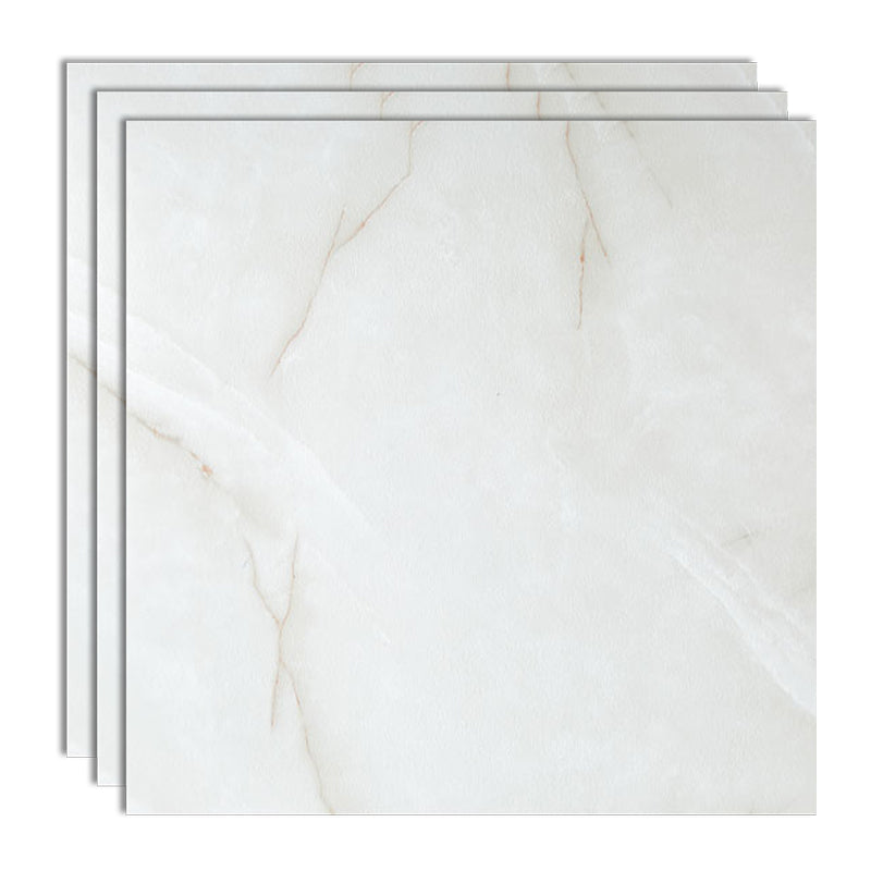 Indoor Square Vinyl Tile Peel and Stick Dirt Resistant Vinyl Tile