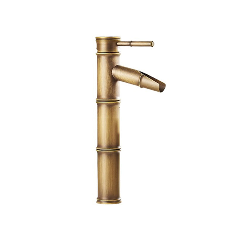 Country Style Vanity Sink Faucet Single Hole Bathroom Faucet