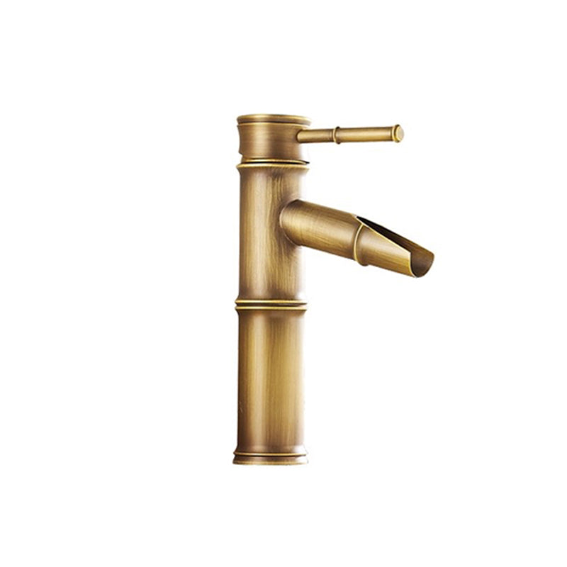 Country Style Vanity Sink Faucet Single Hole Bathroom Faucet