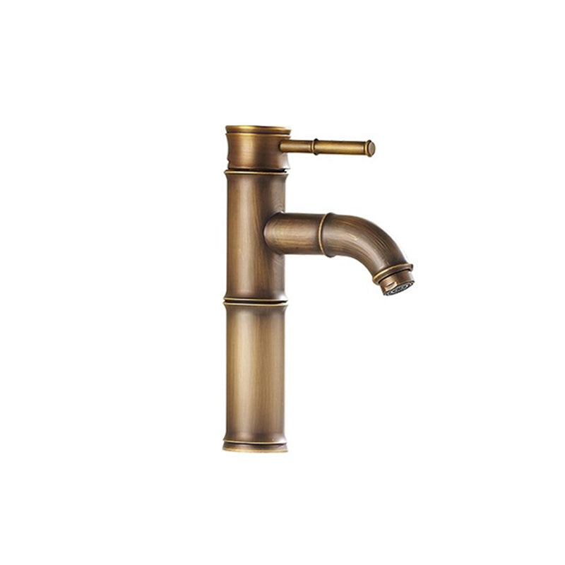 Country Style Vanity Sink Faucet Single Hole Bathroom Faucet