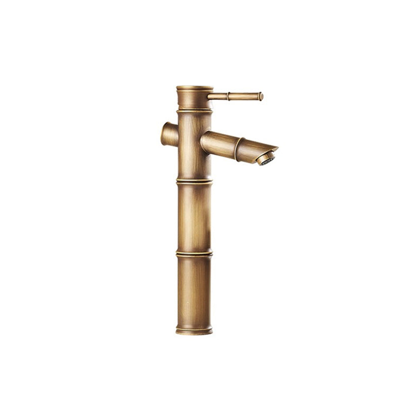 Country Style Vanity Sink Faucet Single Hole Bathroom Faucet