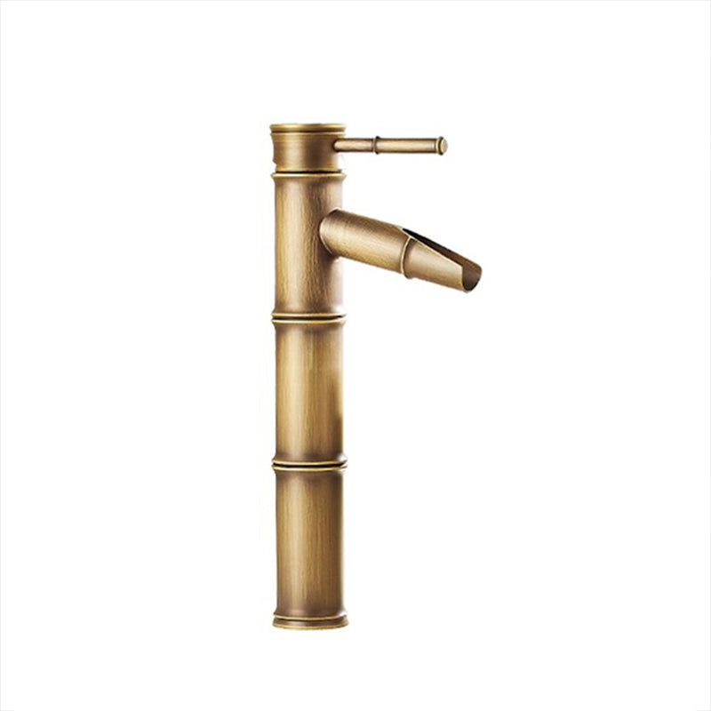 Country Style Vanity Sink Faucet Single Hole Bathroom Faucet