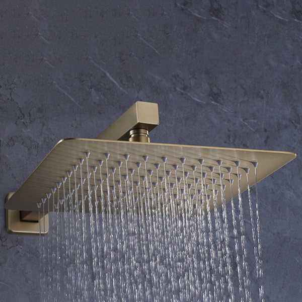 Shower System Square Rain Massage Handheld Shower Wall Mounted Shower Head