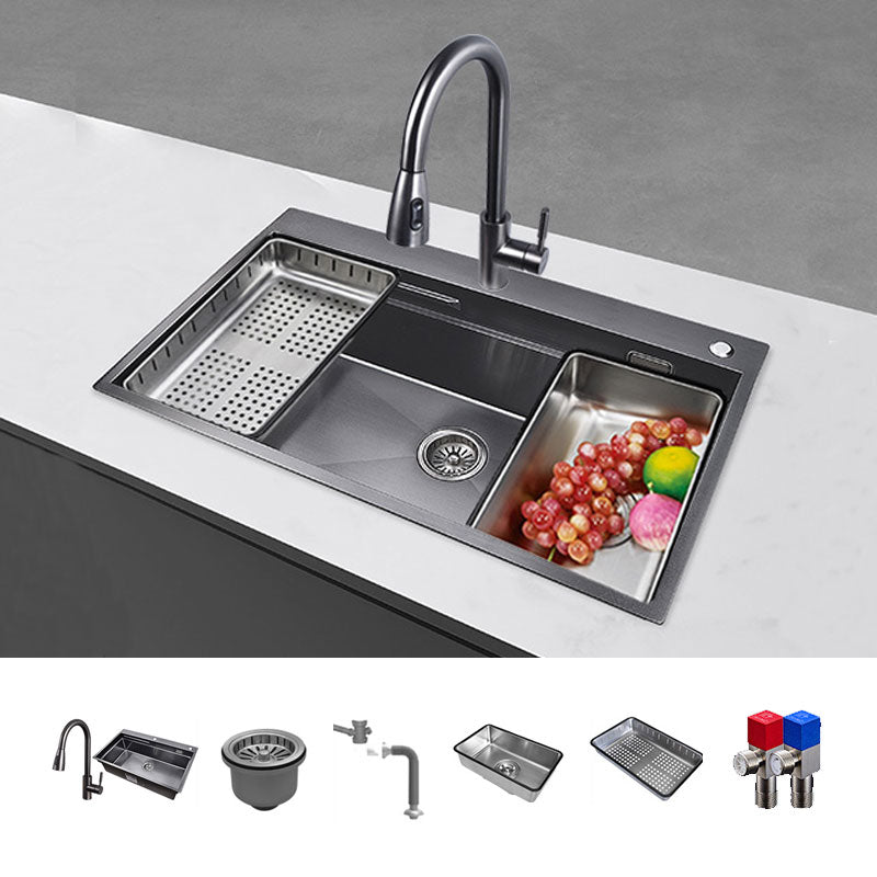 Modern Style Sink Stainless Steel Noise-cancelling Design Sink for Kitchen