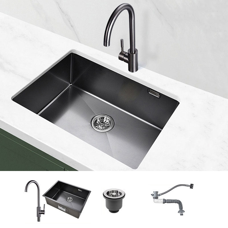 Modern Style Sink Stainless Steel Noise-cancelling Design Sink for Kitchen