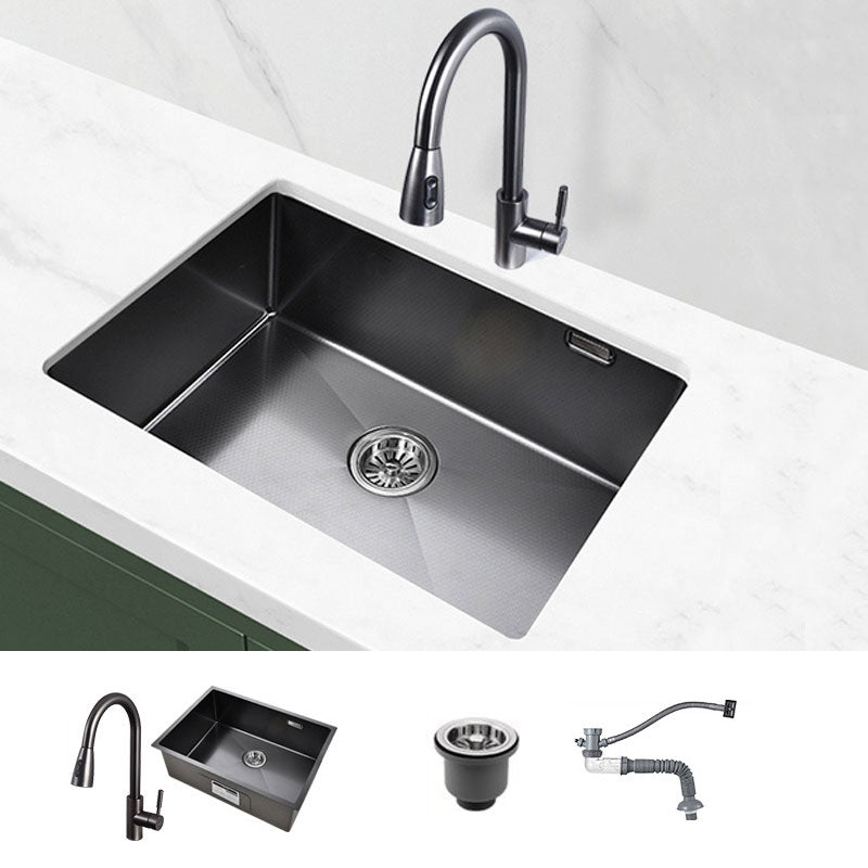 Modern Style Sink Stainless Steel Noise-cancelling Design Sink for Kitchen