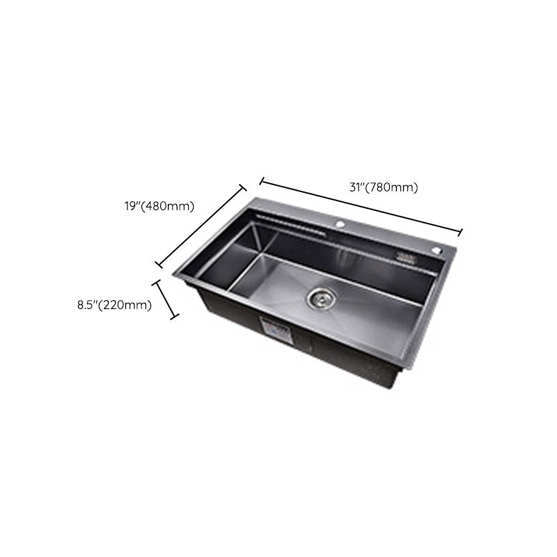 Modern Style Sink Stainless Steel Noise-cancelling Design Sink for Kitchen