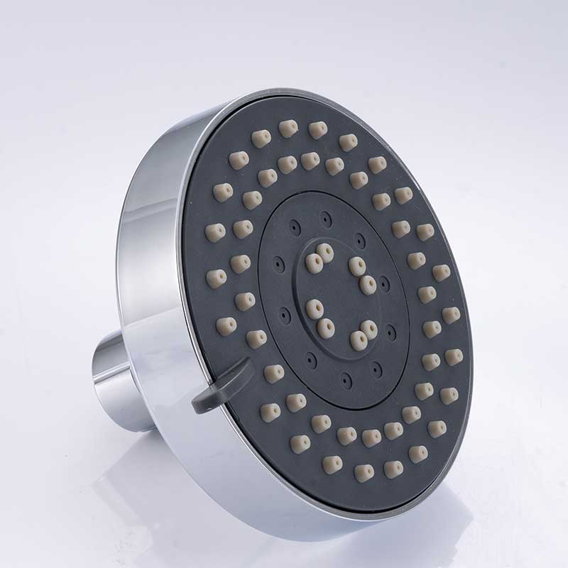 Round Small Top Shower Head Wall-Mount Adjustable Shower Head