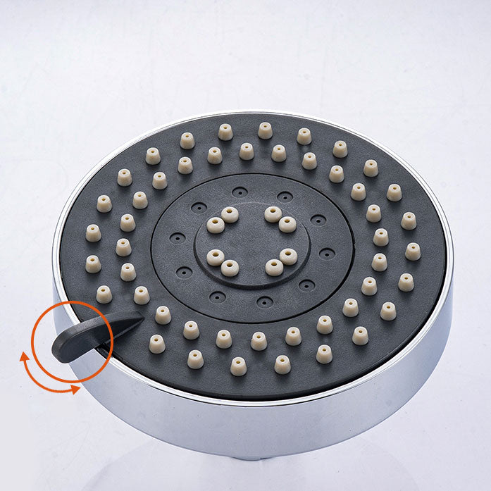 Round Small Top Shower Head Wall-Mount Adjustable Shower Head