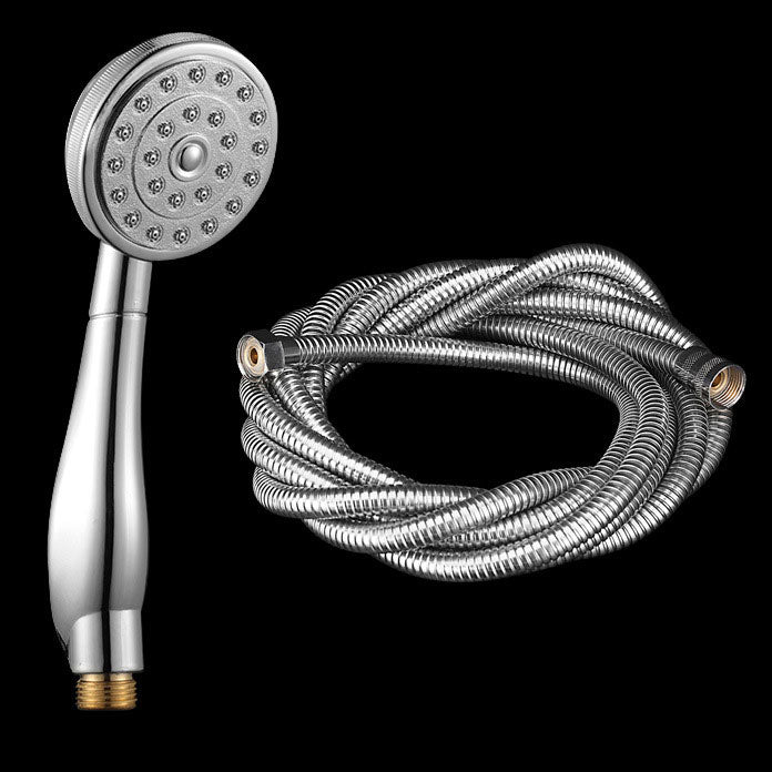 Contemporary Shower Head Metal Handheld Shower Head with Adjustable Water Flow