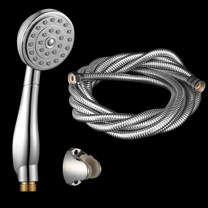 Contemporary Shower Head Metal Handheld Shower Head with Adjustable Water Flow