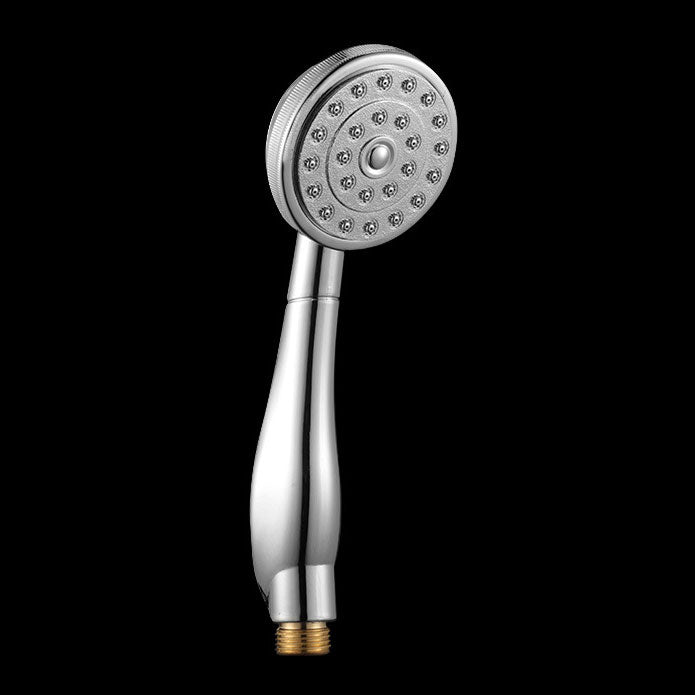 Contemporary Shower Head Metal Handheld Shower Head with Adjustable Water Flow