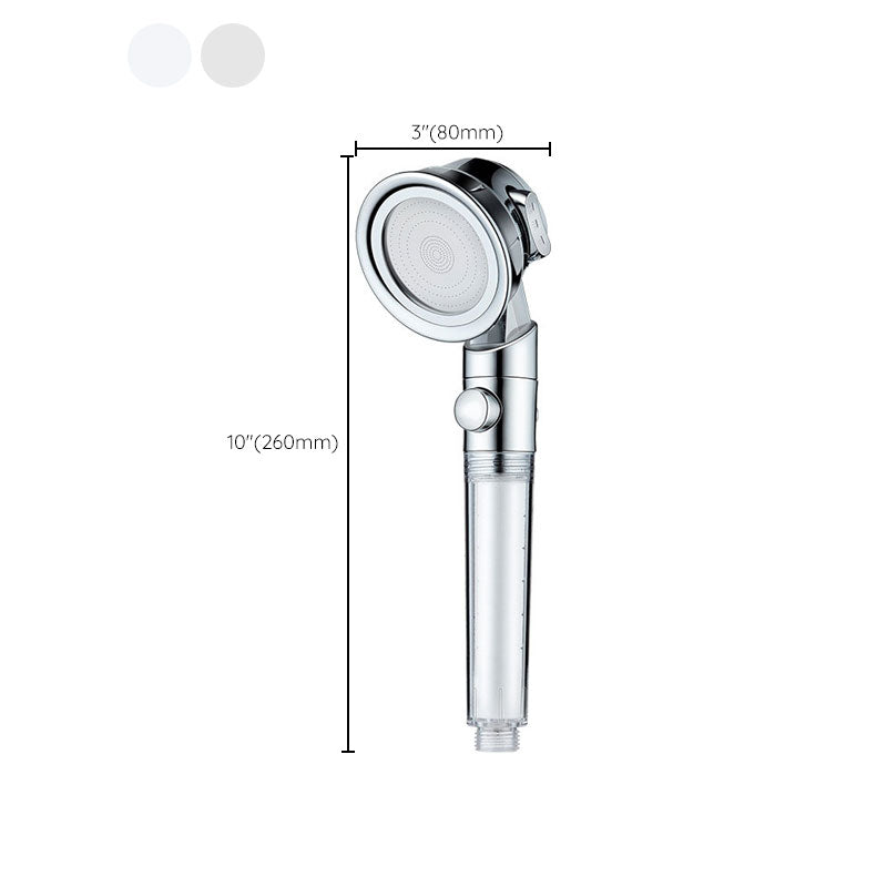 Metal Shower Head Modern Handheld Shower Head with Adjustable Spray Pattern